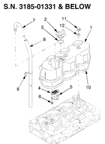Part Location Diagram of DD-E6301-92332 Cub Cadet Nut, Cap